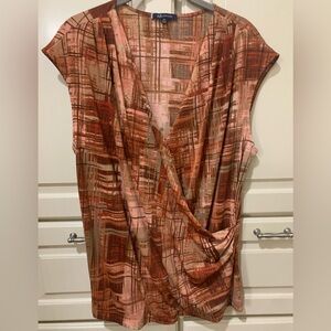 Plus size Anne Klein sleeveless top